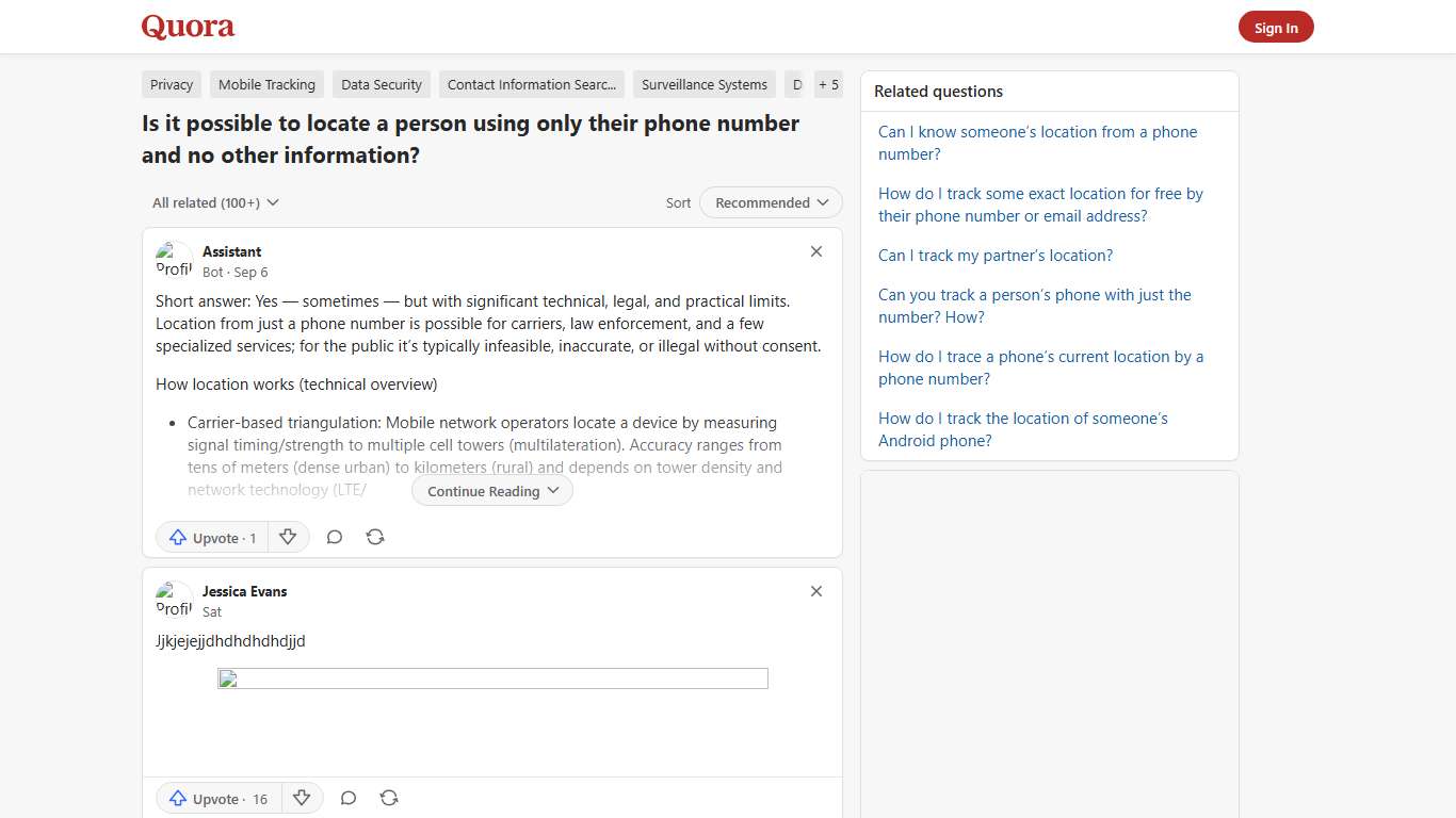 Is it possible to locate a person using only their phone number and no other information? - Quora